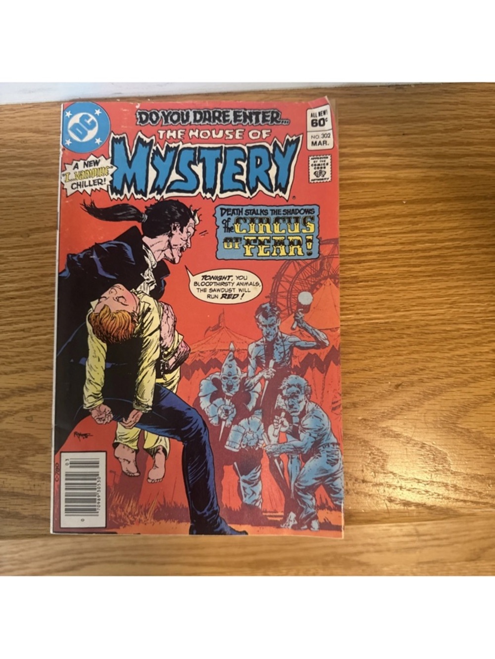 Comic Book - House of Mystery #302 (DC Comics March 1982)